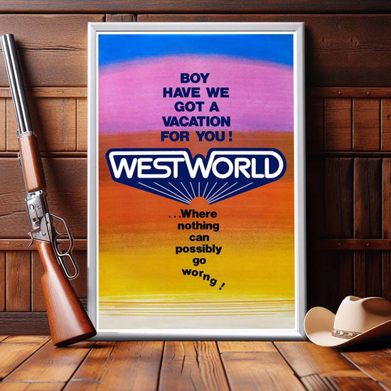 "Westworld" (1973) Framed Movie Poster