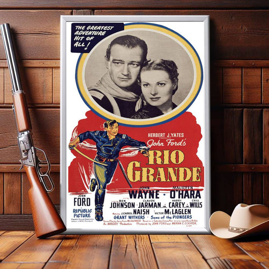 "Rio Grande" (1950) Framed Movie Poster