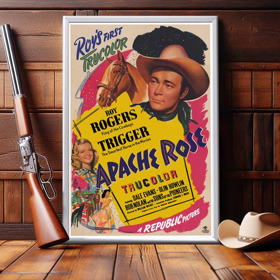 "Apache Rose" (1947) Framed Movie Poster