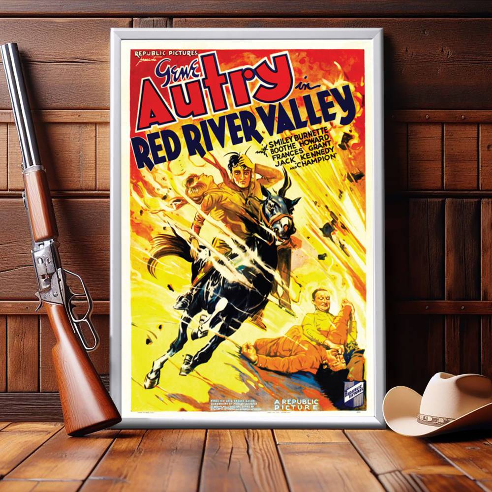 "Red River Valley" (1936) Framed Movie Poster