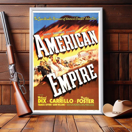 "American Empire" (1942) Framed Movie Poster