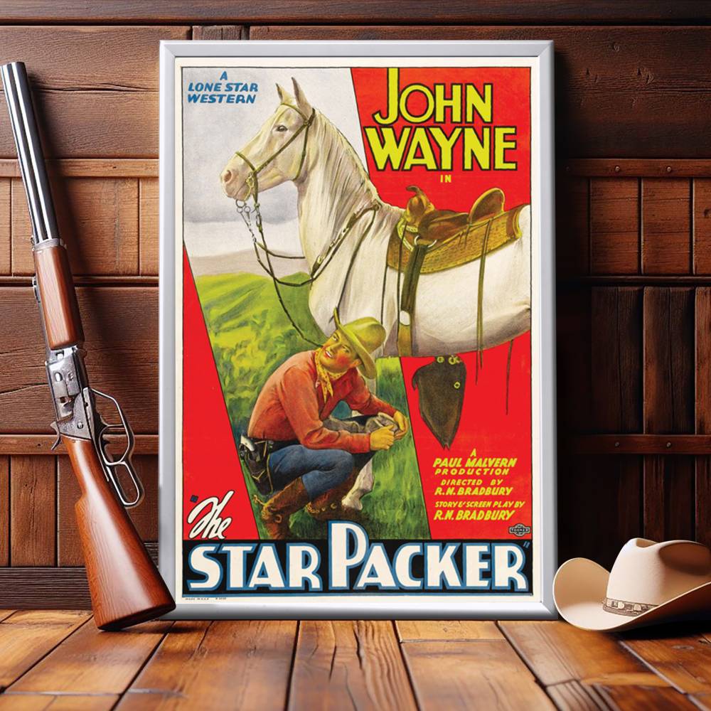 "Star Packer" (1934) Framed Movie Poster