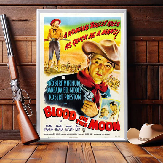 "Blood On The Moon" (1948) Framed Movie Poster