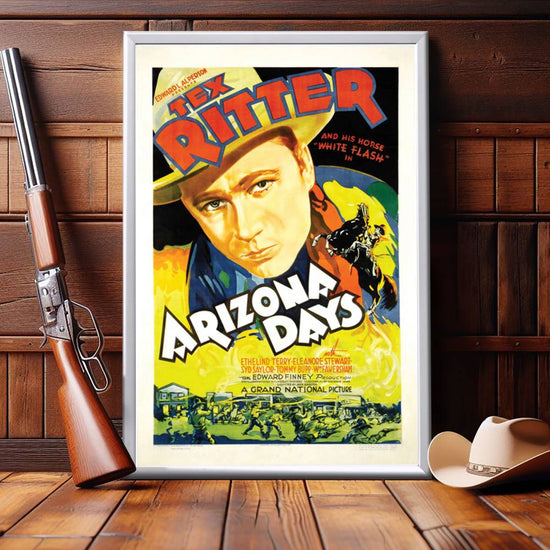 "Arizona Days" (1937) Framed Movie Poster