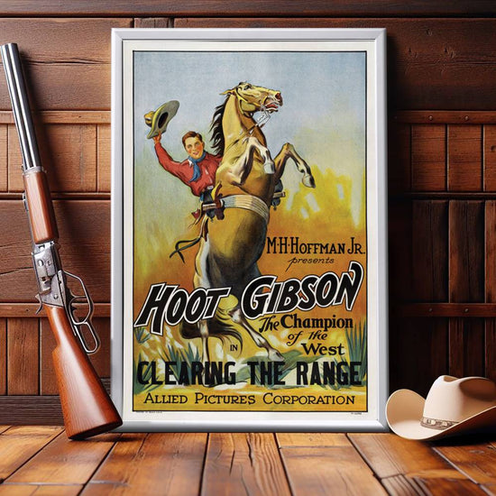 "Clearing The Range" (1931) Framed Movie Poster