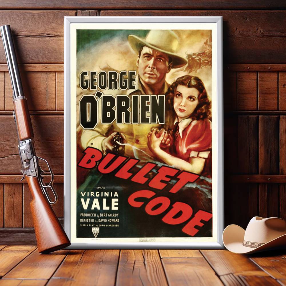 "Bullet Code" (1940) Framed Movie Poster