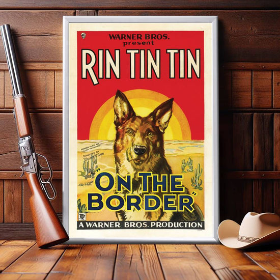 "On The Border" (1930) Framed Movie Poster