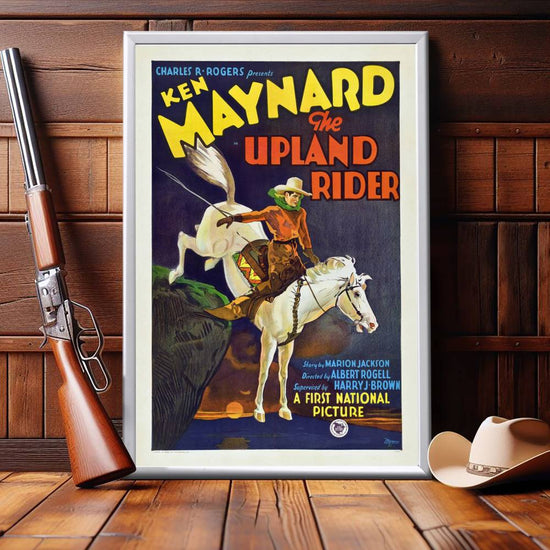 "Upland Rider" (1928) Framed Movie Poster