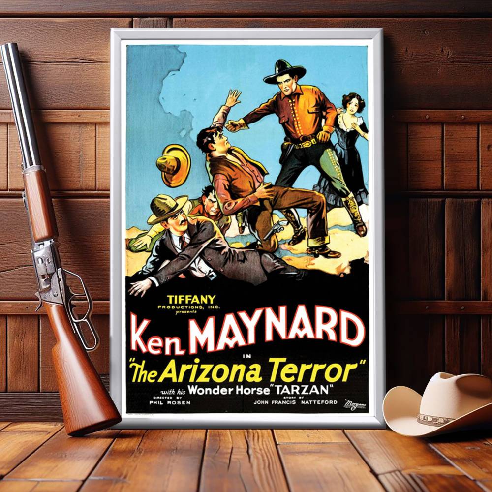 "Arizona Terror" (1931) Framed Movie Poster