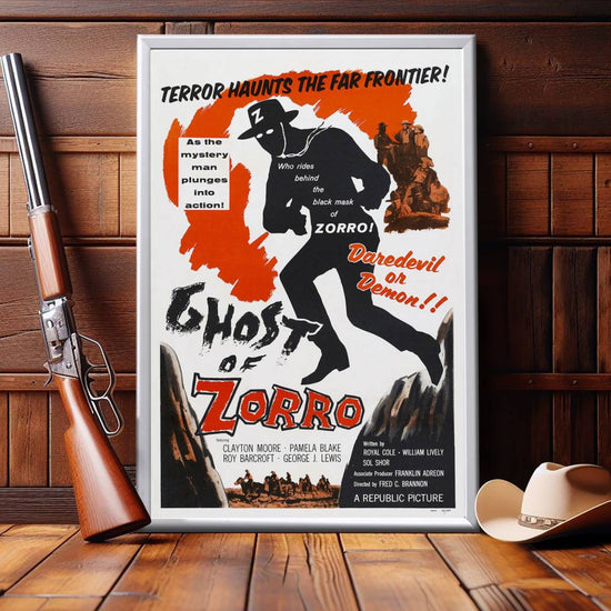 "Ghost Of Zorro" (1949) Framed Movie Poster