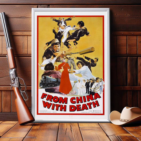 "From China With Death" (1974) Framed Movie Poster