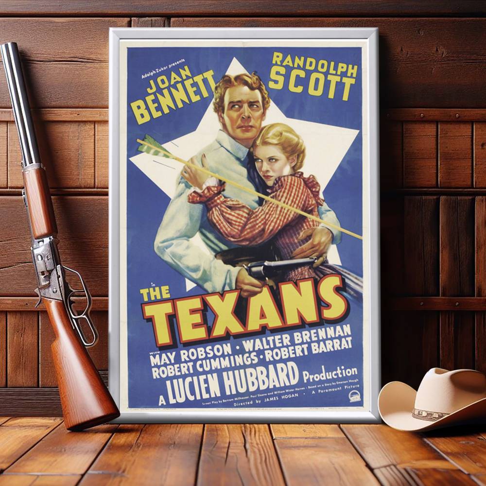 "Texans" (1938) Framed Movie Poster