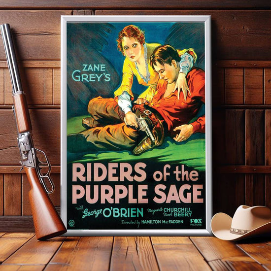 "Riders Of The Purple Sage" (1931) Framed Movie Poster