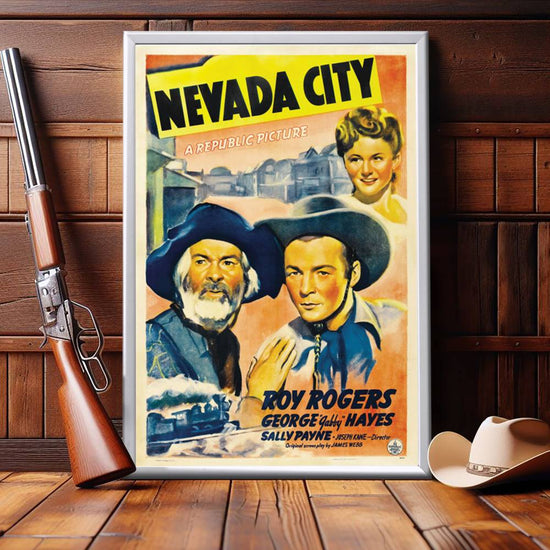 "Nevada City" (1941) Framed Movie Poster