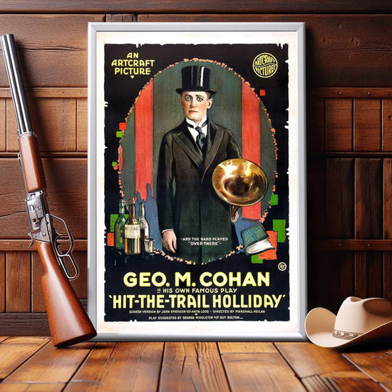 "Hit-The-Trail Holliday" (1918) Framed Movie Poster