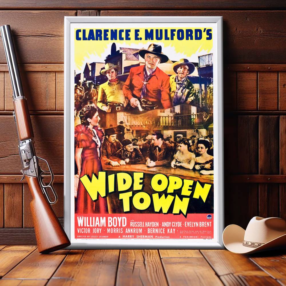 "Wide Open Town" (1941) Framed Movie Poster