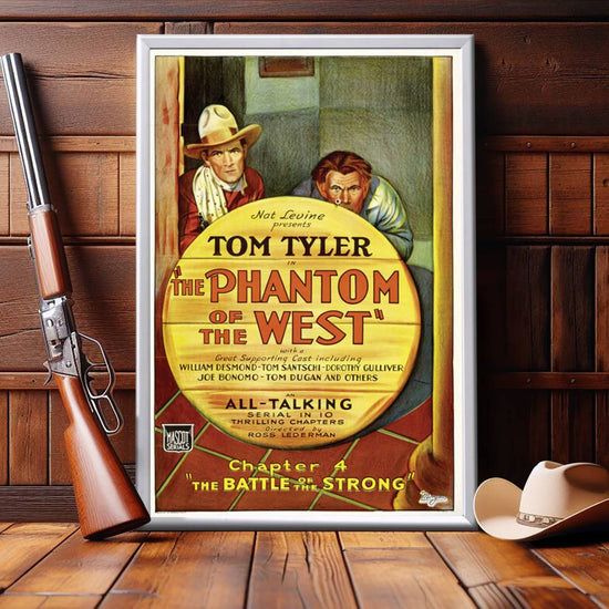 "Phantom Of The West" (1931) Framed Movie Poster