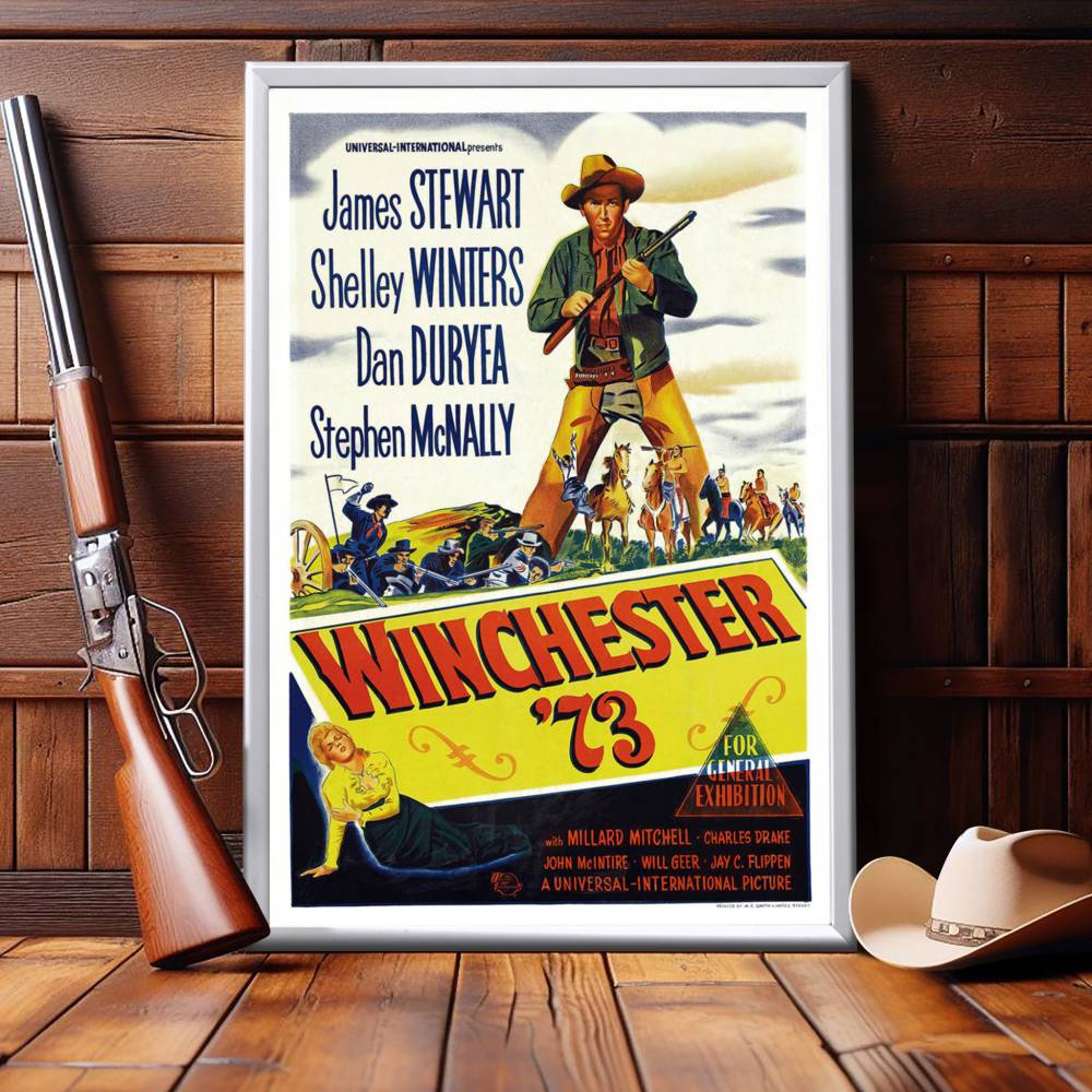 "Winchester '73" (1950) Framed Movie Poster