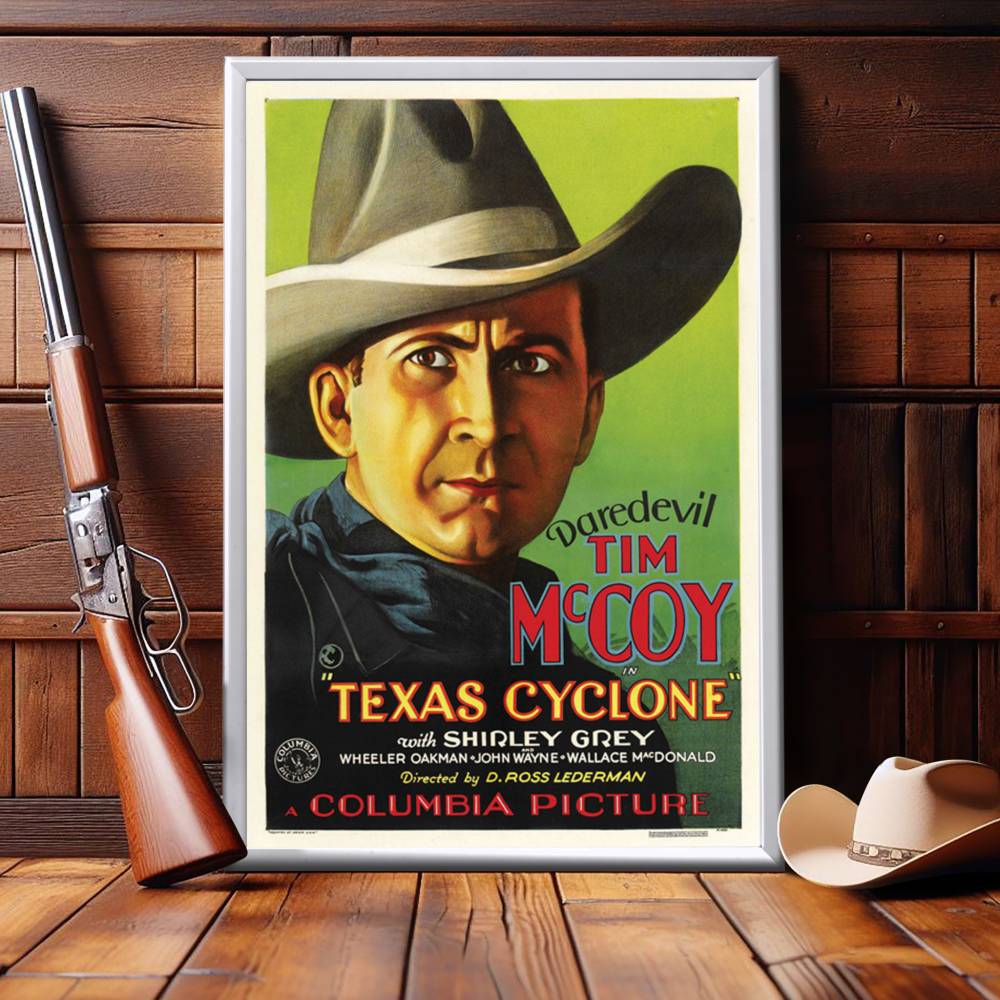 "Texas Cyclone" (1932) Framed Movie Poster