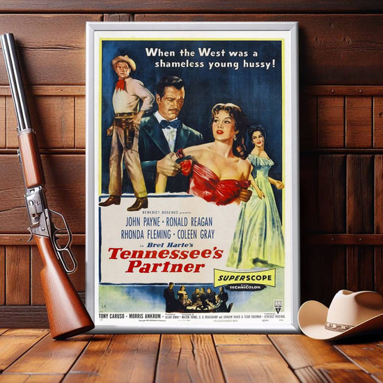 "Tennessee's Partner" (1955) Framed Movie Poster