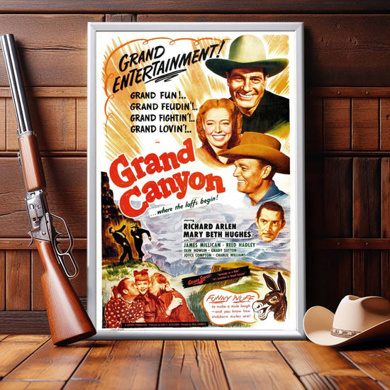 "Grand Canyon" (1949) Framed Movie Poster