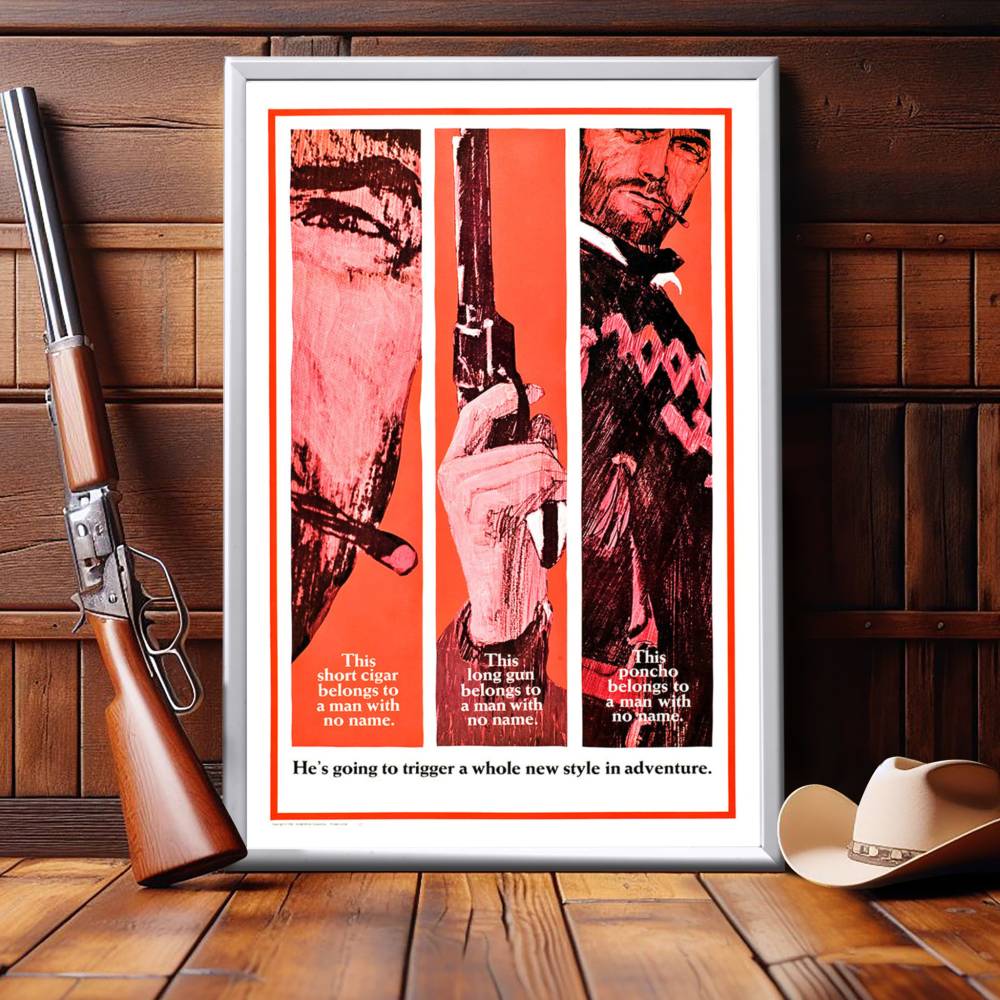 "Fistful Of Dollars" (1964) Framed Movie Poster