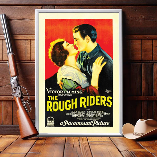 "Rough Riders" (1927) Framed Movie Poster