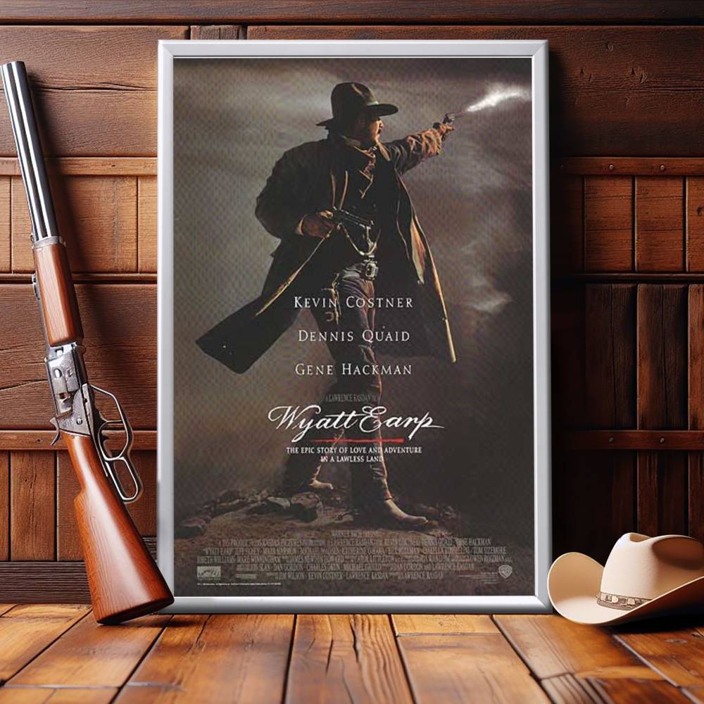 "Wyatt Earp" (1994) Framed Movie Poster