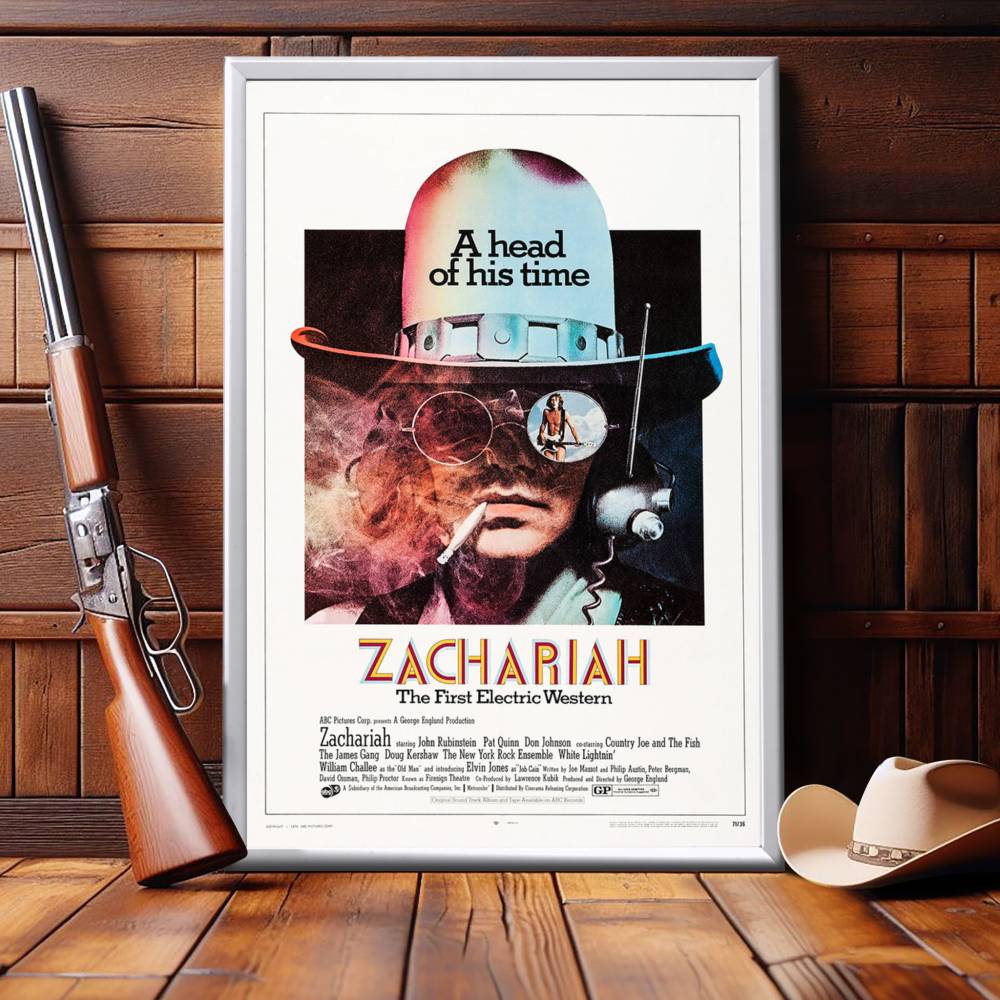 "Zachariah" (1971) Framed Movie Poster