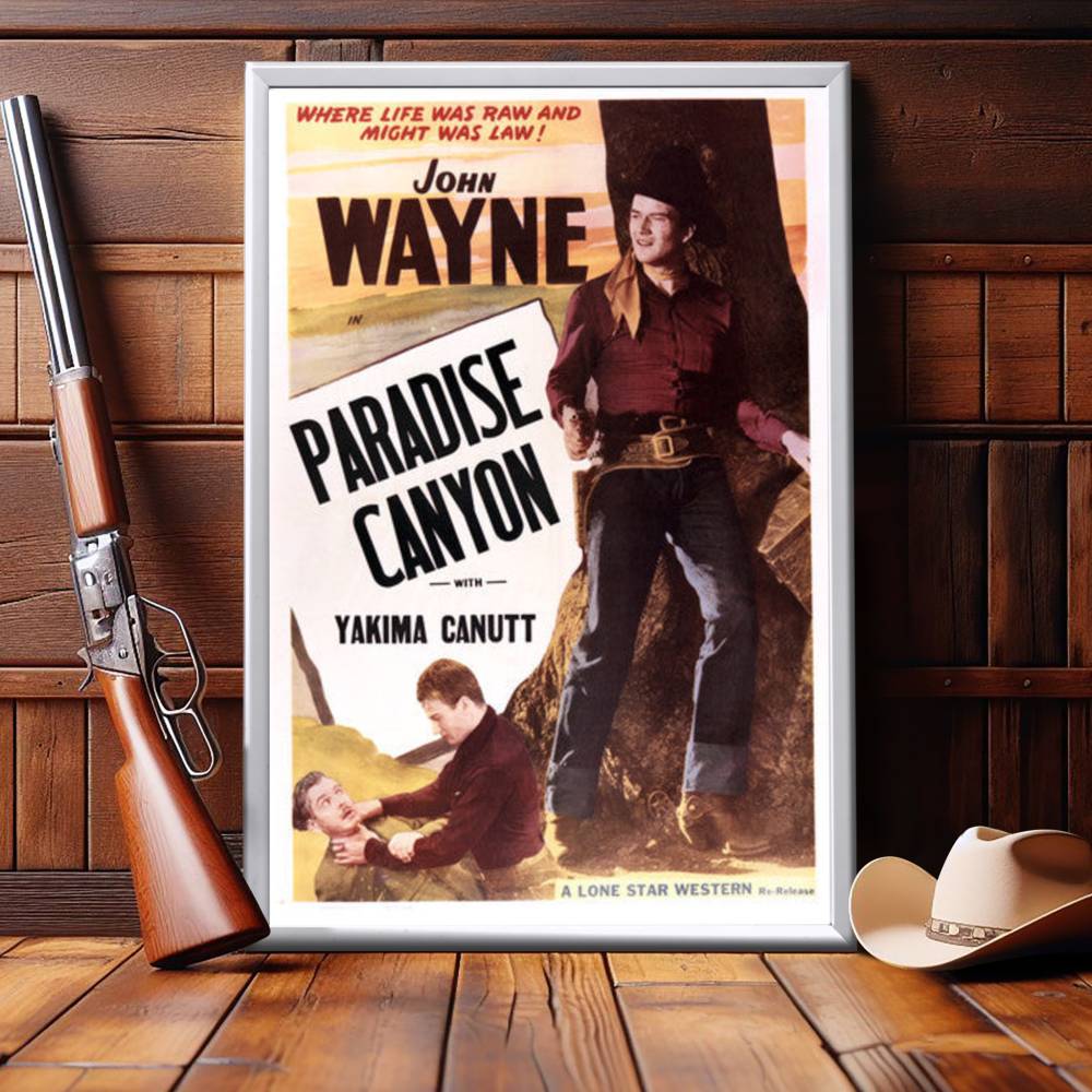 "Paradise Canyon" (1935) Framed Movie Poster