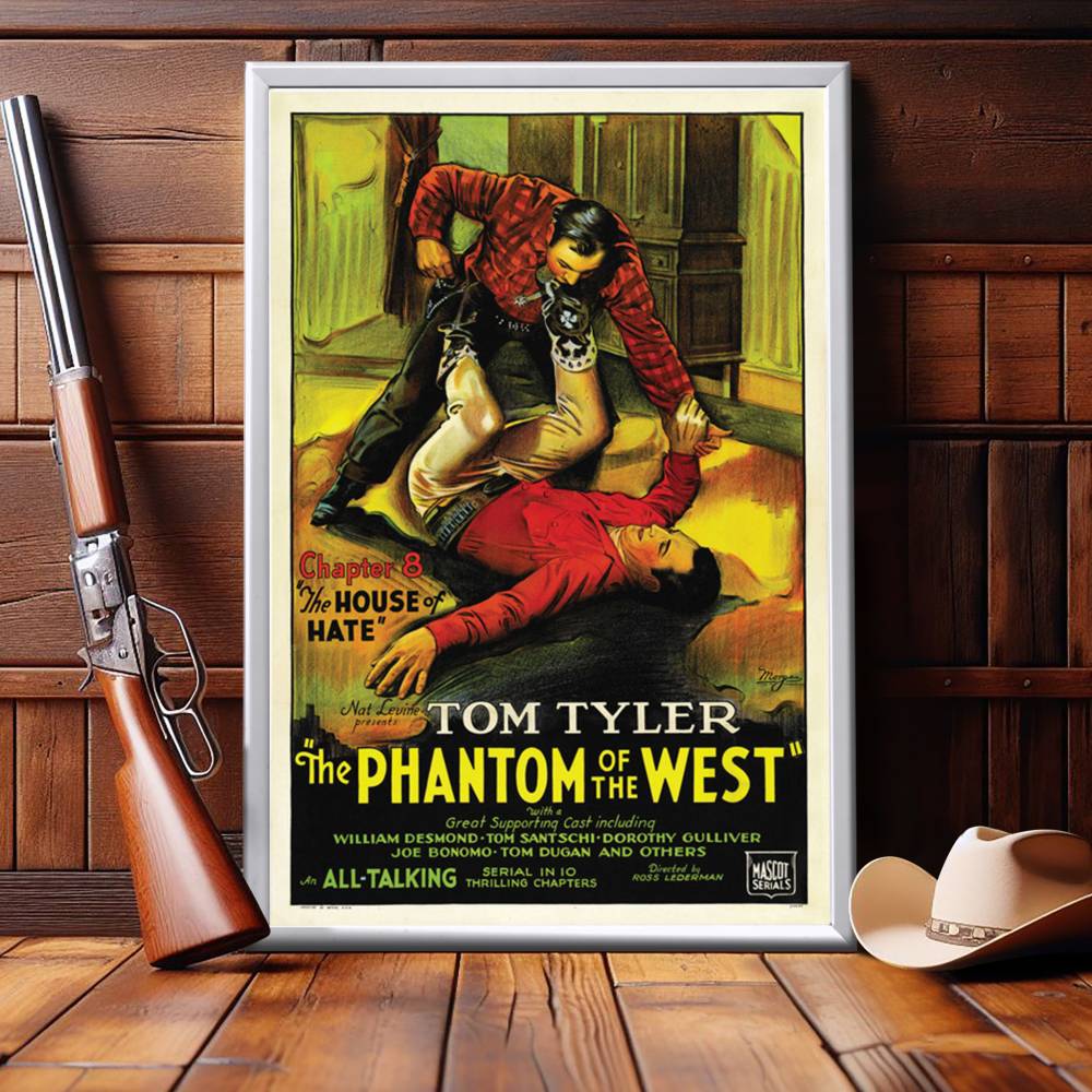 "Phantom Of The West" (1931) Framed Movie Poster