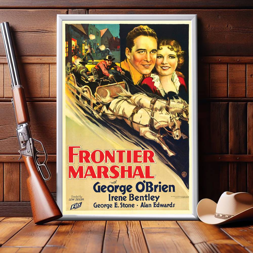 "Frontier Marshal" (1934) Framed Movie Poster