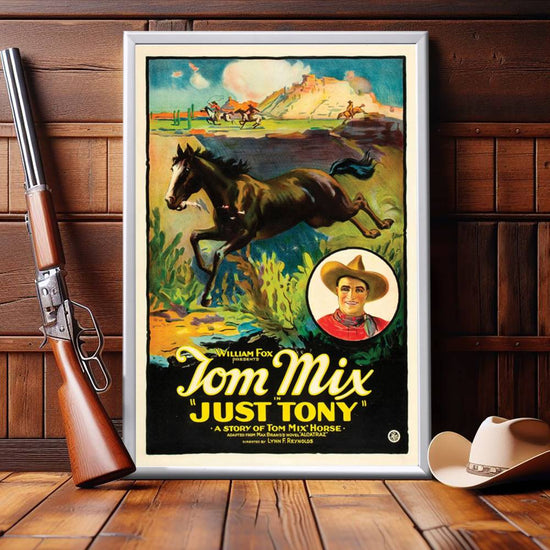 "Just Tony" (1922) Framed Movie Poster