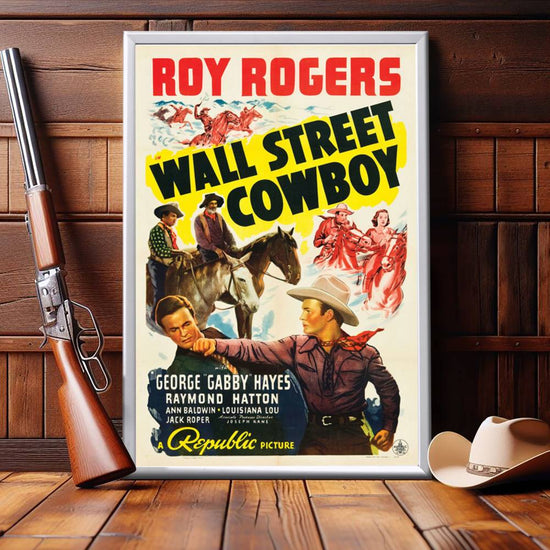 "Wall Street Cowboy" (1939) Framed Movie Poster