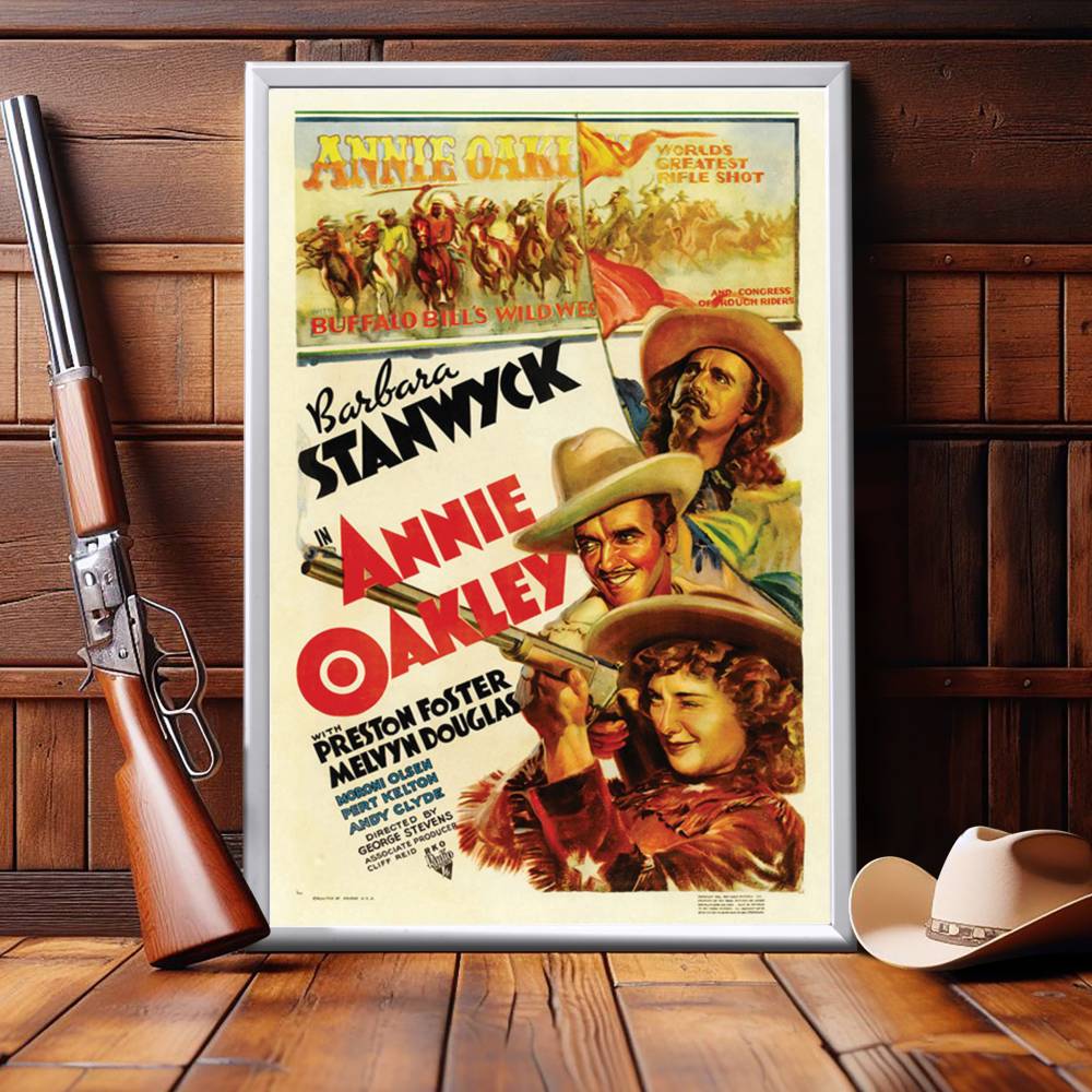 "Annie Oakley" (1935) Framed Movie Poster