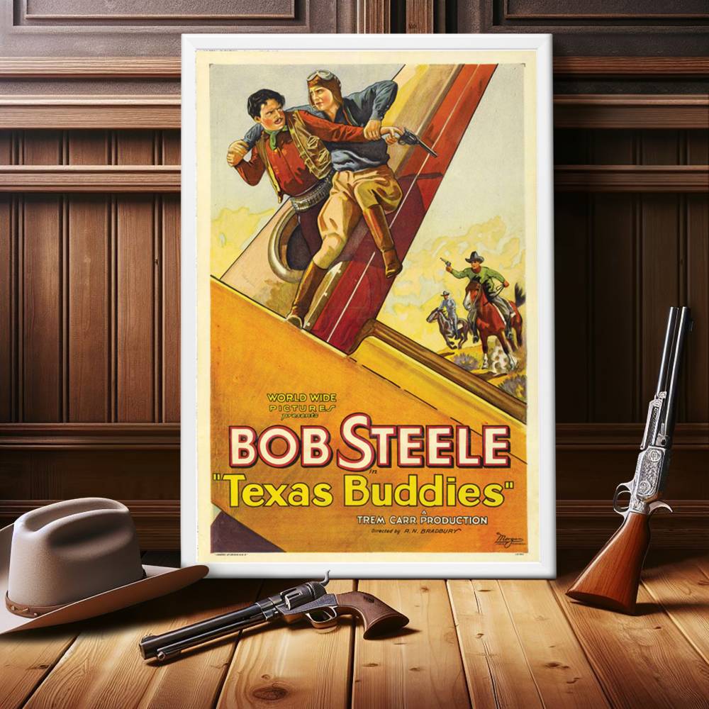 "Texas Buddies" (1932) Framed Movie Poster