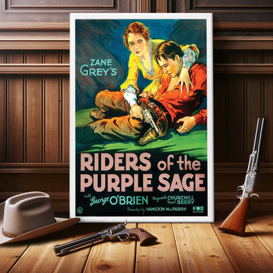 "Riders Of The Purple Sage" (1931) Framed Movie Poster