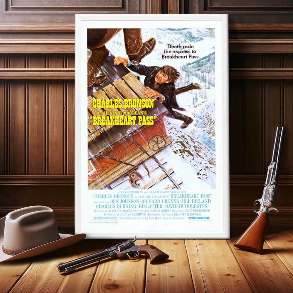 "Breakheart Pass" (1976) Framed Movie Poster