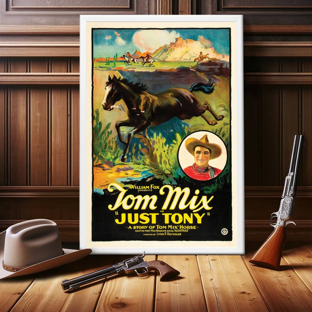 "Just Tony" (1922) Framed Movie Poster