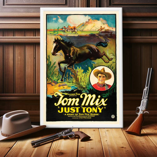 "Just Tony" (1922) Framed Movie Poster