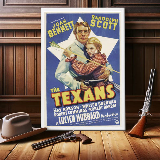 "Texans" (1938) Framed Movie Poster