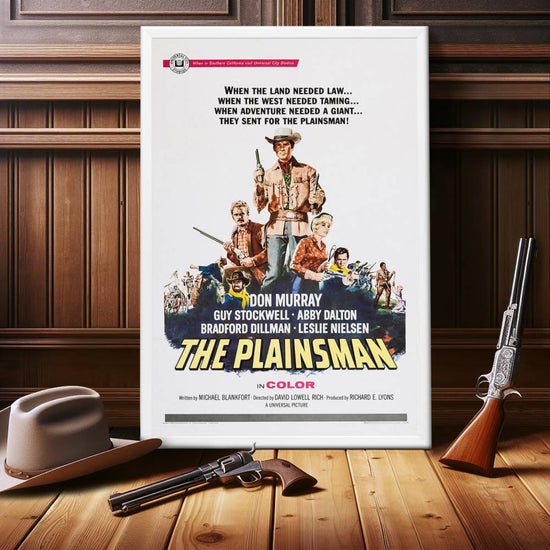 "Plainsman" (1966) Framed Movie Poster