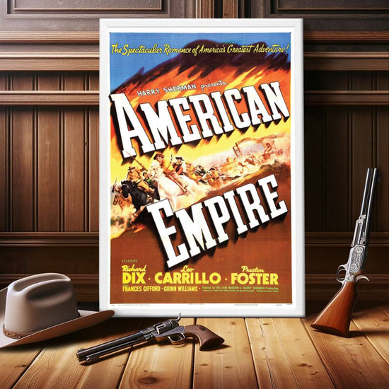 "American Empire" (1942) Framed Movie Poster