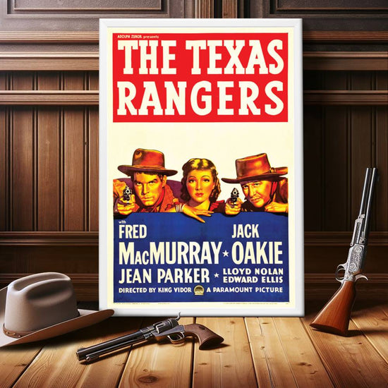 "Texas Rangers" (1936) Framed Movie Poster