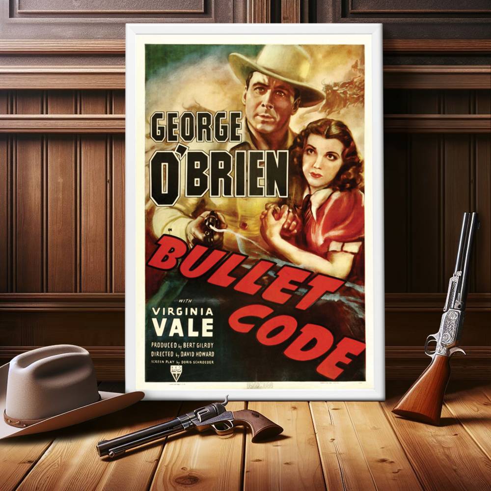 "Bullet Code" (1940) Framed Movie Poster