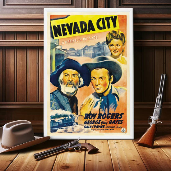 "Nevada City" (1941) Framed Movie Poster