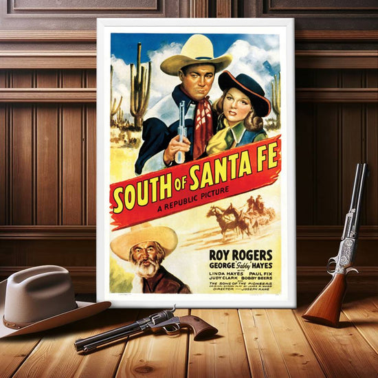 "South Of Santa Fe" (1942) Framed Movie Poster