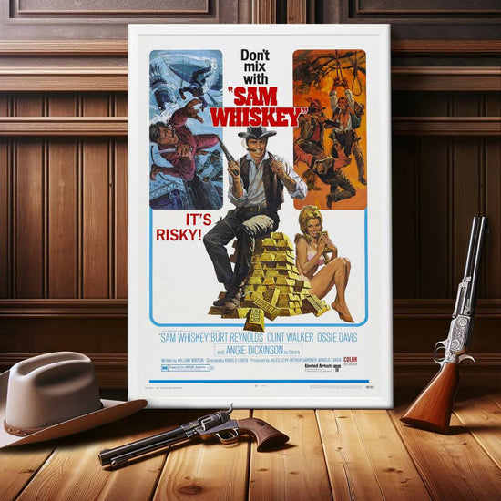 "Sam Whiskey" (1969) Framed Movie Poster