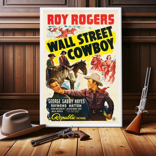 "Wall Street Cowboy" (1939) Framed Movie Poster