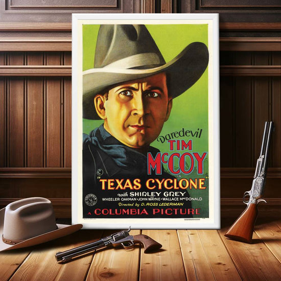 "Texas Cyclone" (1932) Framed Movie Poster